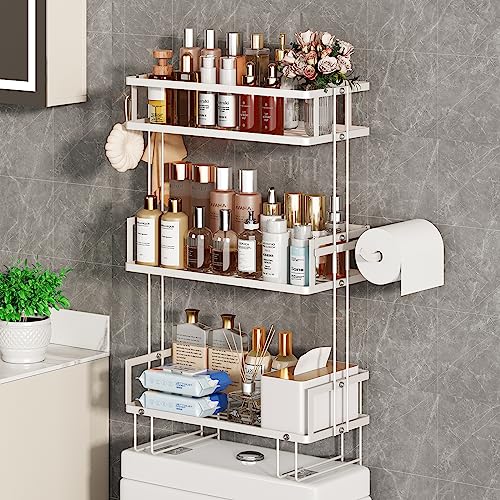 Save 28% on Godboat No-Drill Over-The-Toilet Storage Shelf - Image 1