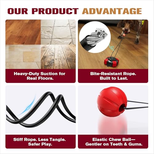 Save 50% on Virgooer Interactive Dog Tug Toy for Chewers - Image 5