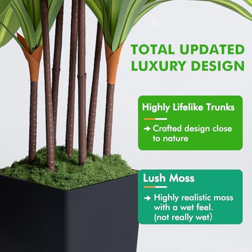 Save 30% on a 5FT Artificial Dracaena Tree with Planter - Image 6