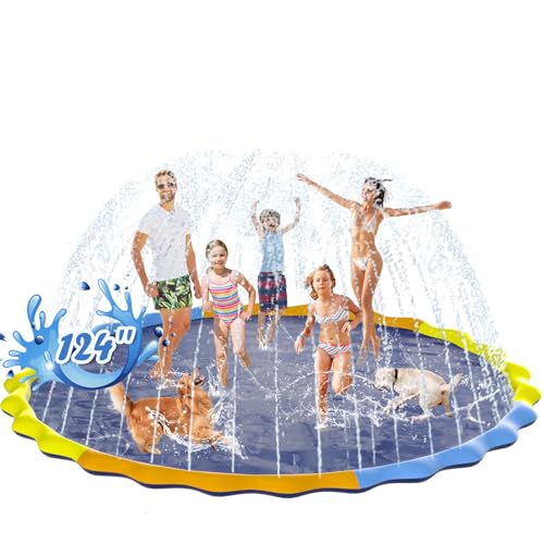 Save 50% on Instraella 124in Splash Pad for Kids & Dogs - Image 1