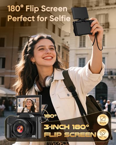 Save 33% on FACLAM 4K WiFi Digital Camera for Vlogging - Image 2