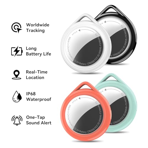 Save 39% on 4-Pack Apple MFi Certified Air Tag Trackers - Image 3