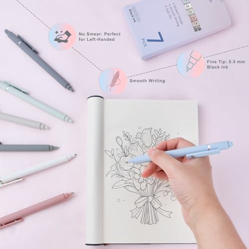 Save 11% on Donse 7-Pack Gel Pens for School & Office - Image 6