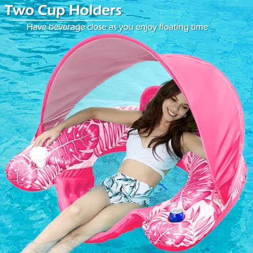 Save 33% on Jasonwell Inflatable Pool Float with Canopy - Image 5
