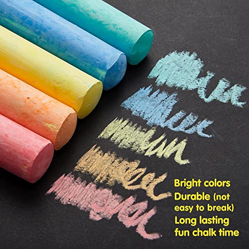 Save 29% on JOYIN 150-Piece Sidewalk Chalk Set for Kids - Image 4