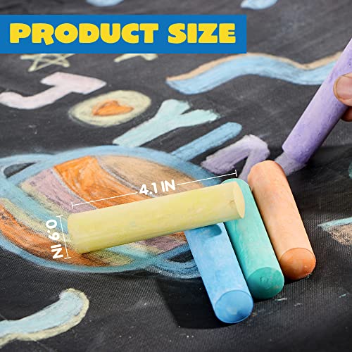Save 29% on JOYIN 150-Piece Sidewalk Chalk Set for Kids - Image 6