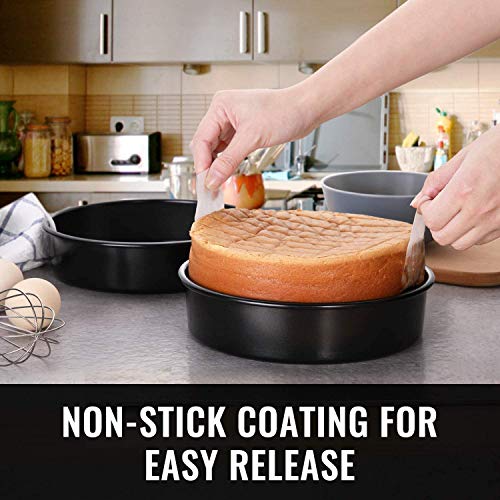 Save 35% on HIWARE 8-Inch Nonstick Cake Pan Set - Image 5