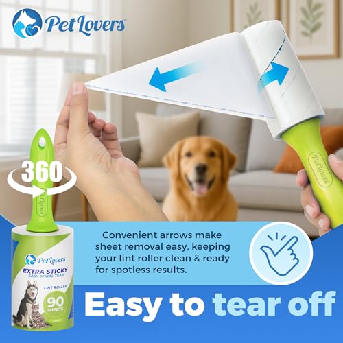 43% Off PetLovers Extra Sticky Lint Roller Mega Value Set - Image 5