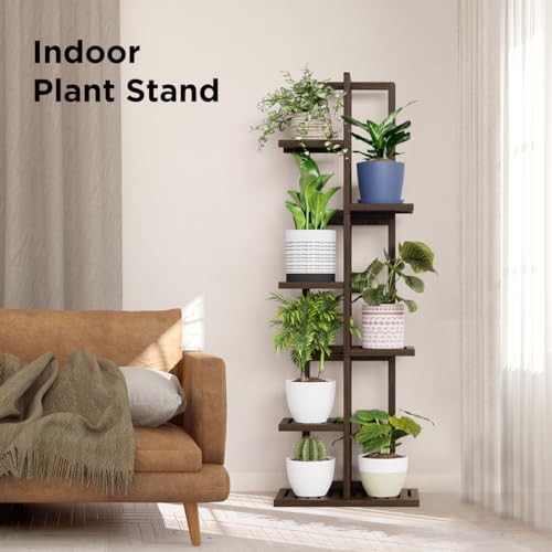 Save 50% on Tall Bamboo Plant Stand for Indoor & Outdoor Use - Image 3
