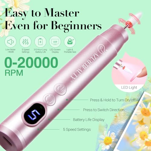 Save 30% on AZUREBEAUTY Dip Powder Nail Kit with Drill - Image 5