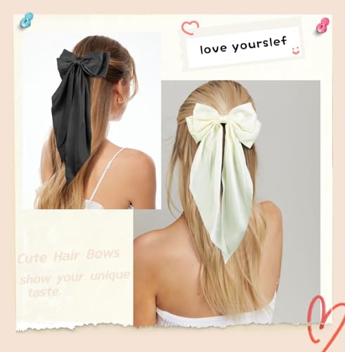 Save 29% on 8-Pack Vintage Hair Ribbon Clips for Women & Girls - Image 4