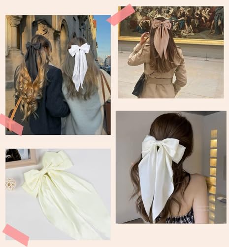 Save 29% on 8-Pack Vintage Hair Ribbon Clips for Women & Girls - Image 6