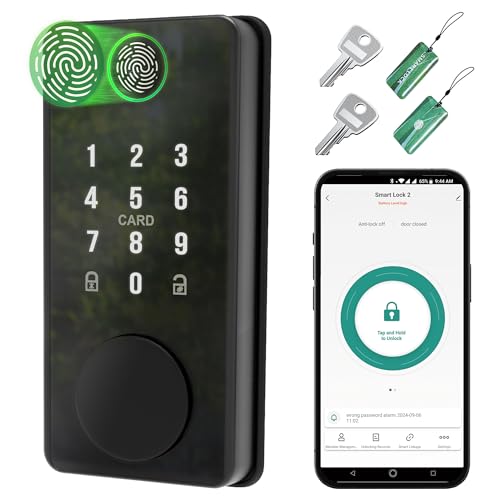 50% Off VEGATON Keyless Entry Smart Door Lock with Fingerprint - Image 1