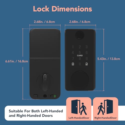 50% Off VEGATON Keyless Entry Smart Door Lock with Fingerprint - Image 2