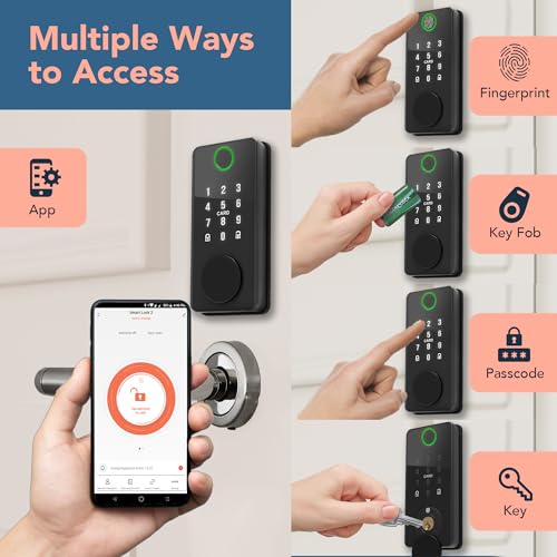 50% Off VEGATON Keyless Entry Smart Door Lock with Fingerprint - Image 7