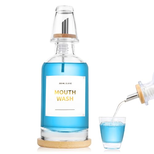 Save 50% on Botanikind Glass Mouthwash Dispenser Set - Image 1