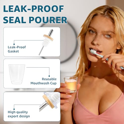 Save 50% on Botanikind Glass Mouthwash Dispenser Set - Image 6