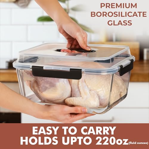 50% Off Razab Extra Large Glass Food Storage Containers - Image 2