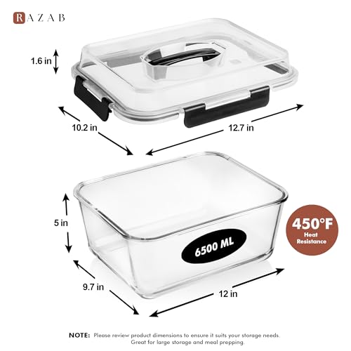 50% Off Razab Extra Large Glass Food Storage Containers - Image 3