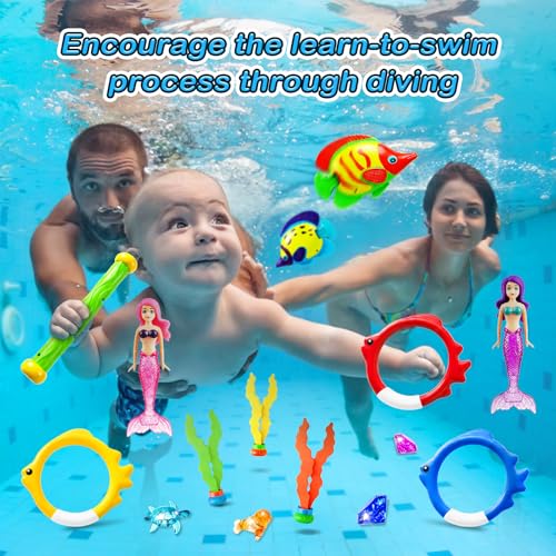 Save 33% on Jasonwell 32-Piece Pool Diving Toy Set - Image 2