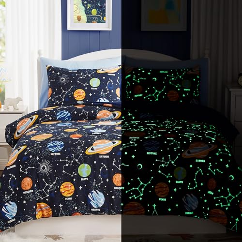 25% Off Wink Deer Glow-in-the-Dark Kids Twin Bedding Set - Image 2
