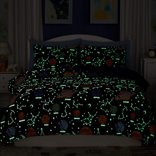 25% Off Wink Deer Glow-in-the-Dark Kids Twin Bedding Set - Image 3