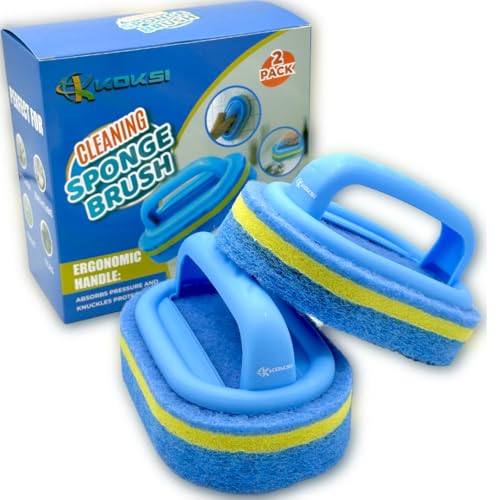 Save 11% on KOKSI 2-Piece All-Purpose Cleaning Brush Set - Image 1