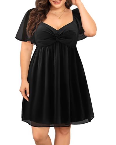 50% Off Pinup Fashion Plus Size Graduation Dress - Image 3