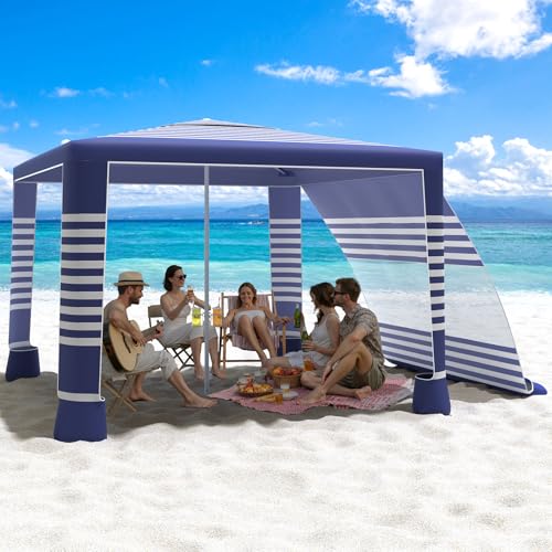 Save 31% on MoKo 8'x8' Beach Cabana with UPF 50+ Sun Protection - Image 1