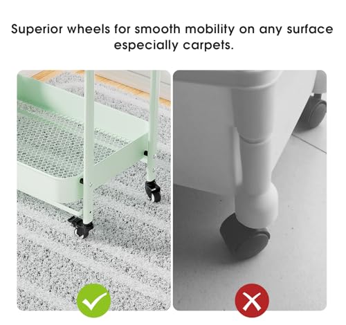 Save 50% on JAQ Foldable Rolling Cart for Office & Garage - Image 5