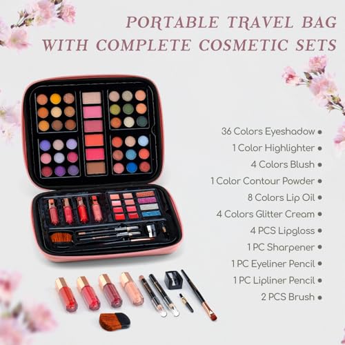 37% Off Color Nymph Makeup Set with Reusable Pink Handbag - Image 2