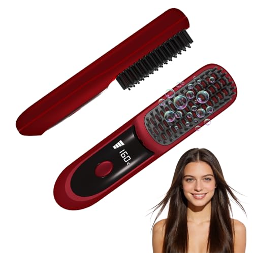 Save 30% on KNISUZ Go Brush Pro 2026 Portable Hair Straightener - Image 1