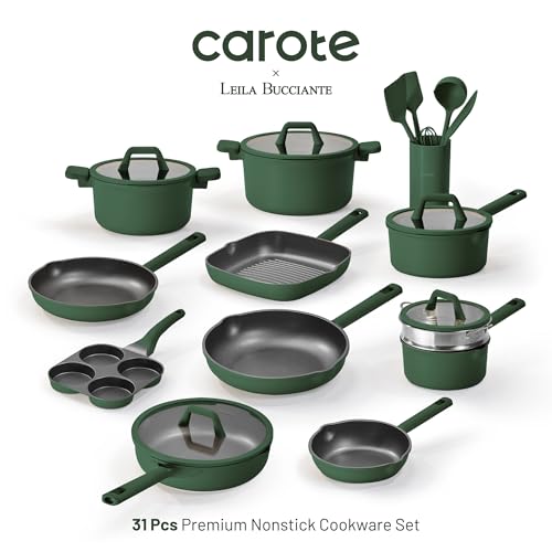 40% Off CAROTE 31-Piece Nonstick Cookware Set - Image 5
