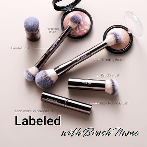 40% Off BS-MALL Professional Makeup Brush Set with Travel Case - Image 3