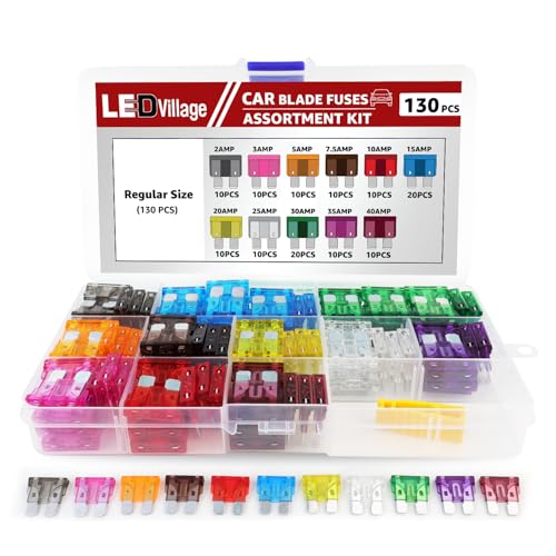 50% Off 130-Piece Car Fuse Kit for Auto & RV