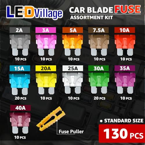 50% Off 130-Piece Car Fuse Kit for Auto & RV - Image 2