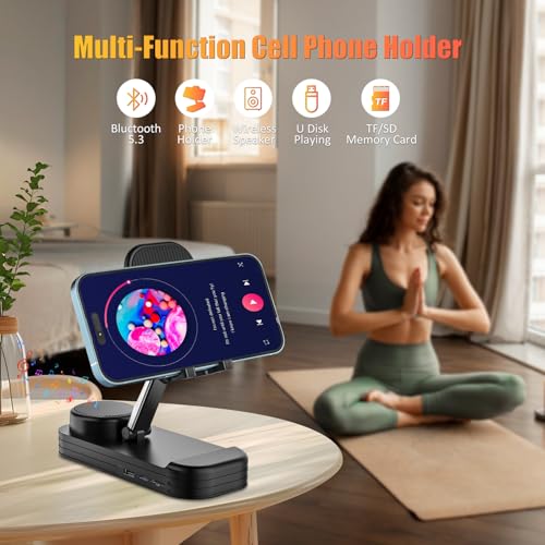 53% Off Wireless Bluetooth Speaker with Phone Stand - Image 2