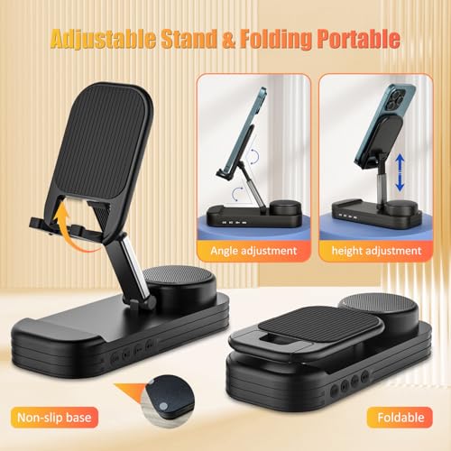 53% Off Wireless Bluetooth Speaker with Phone Stand - Image 3
