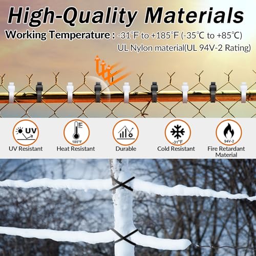 Save 50% on 300-Pack 12-Inch Heavy-Duty Zip Ties - Image 4