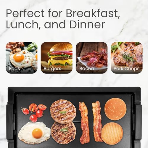 Save 12% on GOLDEN PRAIRIE 20-Inch Electric Griddle - Image 4