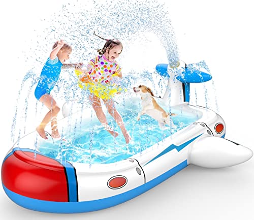 45% Off 3-in-1 Kiddie Pool & Splash Pad for Toddlers - Image 1