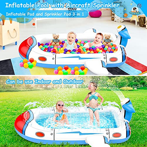 45% Off 3-in-1 Kiddie Pool & Splash Pad for Toddlers - Image 2