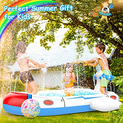 45% Off 3-in-1 Kiddie Pool & Splash Pad for Toddlers - Image 3