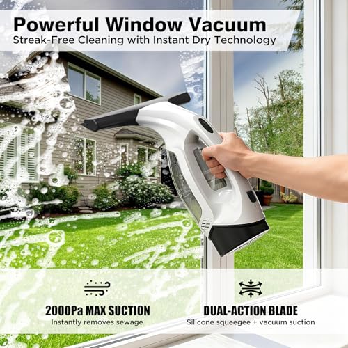 Save 40% on ZRHI Cordless Electric Window Vacuum Cleaner - Image 2
