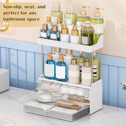 Save $10 on 5-Tier Clear Makeup Organizer with Drawers - Image 2