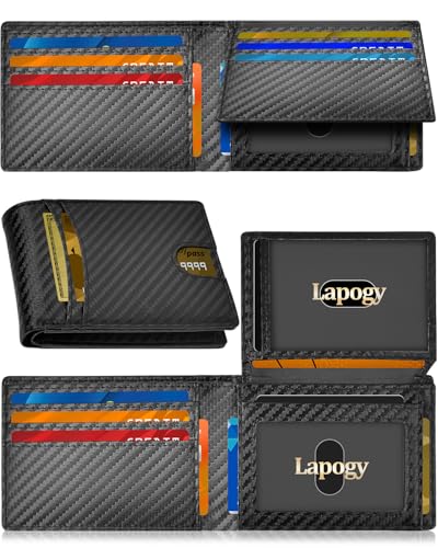 50% Off Slim RFID Leather Wallet - Perfect Father's Day Gift