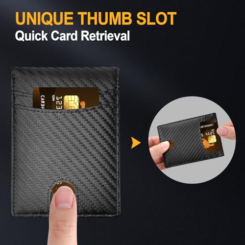 50% Off Slim RFID Leather Wallet - Perfect Father's Day Gift - Image 3