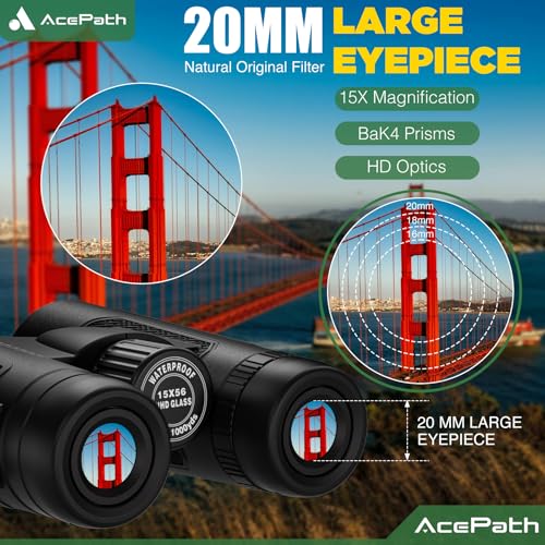 Save 40% on AcePath 15x56 High-Power Binoculars - Image 2