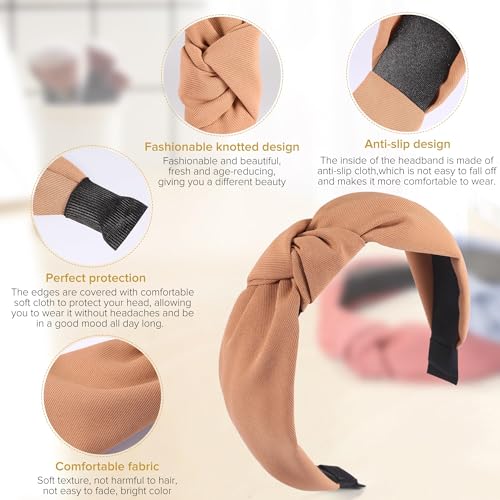 61% Off DiyJibb 6-Pack Knotted Headbands for Women & Girls - Image 3