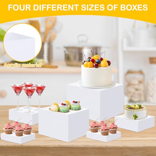 50% Off Acrylic Buffet Risers for Party & Display - Image 3